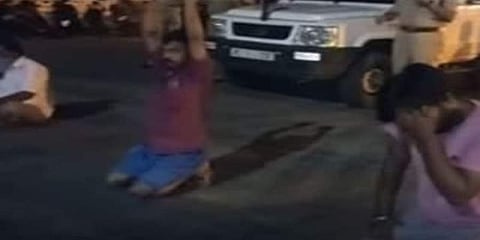 ಚಾಮರಾಜನಗರ: ಸುತ್ತಾಡಲು ಬಂದವರಿಗೆ ಕೂರುವ ಶಿಕ್ಷೆ