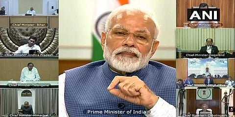 ಮುಖ್ಯಮಂತ್ರಿಗಳೊಂದಿಗೆ ಪ್ರಧಾನಿ ನರೇಂದ್ರ ಮೋದಿ ಸಭೆ