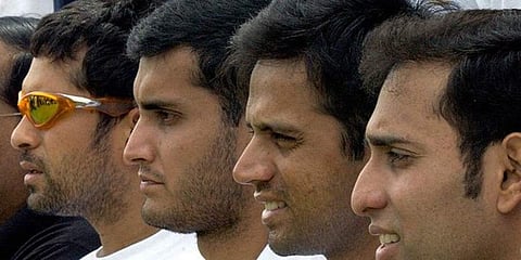 ಸಚಿನ್, ಗಂಗೂಲಿ, ದ್ರಾವಿಡ್ ಮತ್ತು ಲಕ್ಷ್ಮಣ್