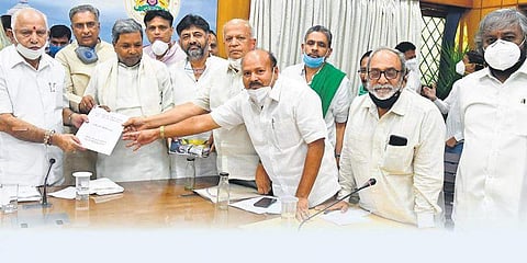 ಮುಖ್ಯಮಂತ್ರಿಗಳನ್ನು ಭೇಟಿಯಾದ ಸರ್ವಪಕ್ಷ ನಿಯೋಗ