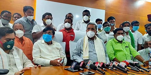 ಸುದ್ದಿಗೋಷ್ಠಿಯಲ್ಲಿ ಮಾತನಾಡಿದ ಸಿದ್ದರಾಮಯ್ಯ