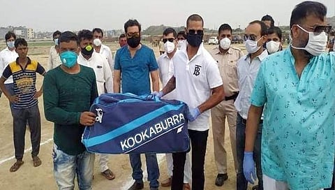ಪಾಕ್ ಹಿಂದೂ ನಿರಾಶ್ರಿತರ ಶಿಬಿರದಲ್ಲಿ ಶಿಖರ್ ಧವನ್