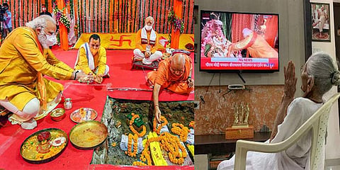 ಕಾರ್ಯಕ್ರಮ ವೀಕ್ಷಣೆ ಮಾಡಿದ ಪ್ರಧಾನಿ ಮೋದಿ ತಾಯಿ ಹೀರಾಬೆನ್
