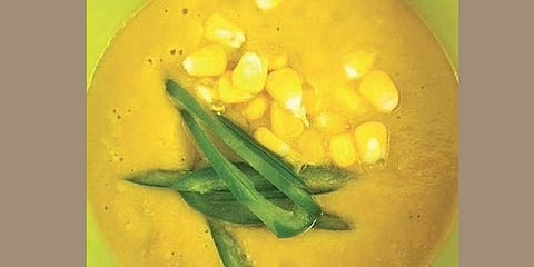 ಸಿಹಿ ಕುಂಬಳಕಾಯಿ ಸೂಪ್