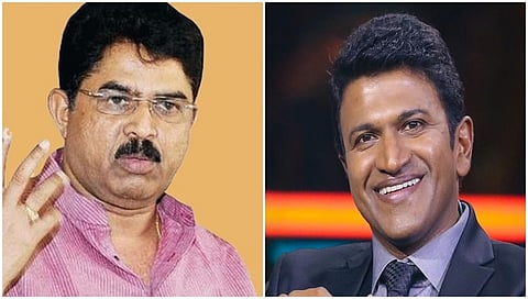 ಕಂದಾಯ ಸಚಿವ ಆರ್ ಅಶೋಕ್ ಮತ್ತು ನಟ ಪುನೀತ್ ರಾಜ್ ಕುಮಾರ್(ಸಂಗ್ರಹ ಚಿತ್ರ)