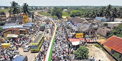 ತ್ರಿವರ್ಣ ಧ್ವಜ ರ್ಯಾಲಿ