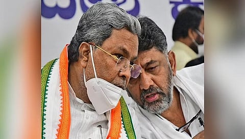 ಸಿದ್ದರಾಮಯ್ಯ, ಡಿ ಕೆ ಶಿವಕುಮಾರ್(ಸಂಗ್ರಹ ಚಿತ್ರ)