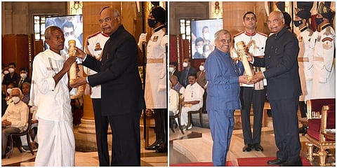 ಹಾಜಬ್ಬ, ವಿಜಯ್ ಸಂಕೇಶ್ವರ್ಗೆ ಪದ್ಮಶ್ರೀ ಪ್ರಶಸ್ತಿ