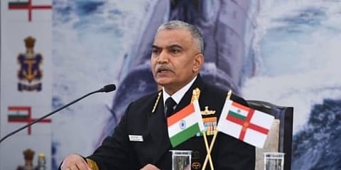 ಭಾರತೀಯ ನೌಕಾಪಡೆ ಮುಖ್ಯಸ್ಥ ಅಡ್ಮಿರಲ್ ಹರಿಕುಮಾರ್