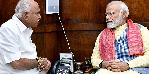 ಪ್ರಧಾನಿ ಮೋದಿ-ಸಿಎಂ ಬಿಎಸ್ ಯಡಿಯೂರಪ್ಪ