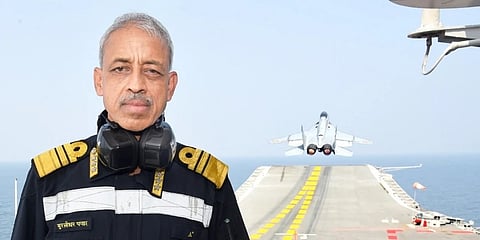 ನೌಕಾದಳದ ಉಪ ಅಡ್ಮಿರಲ್ ಎಂ.ಎಸ್. ಪವಾರ್