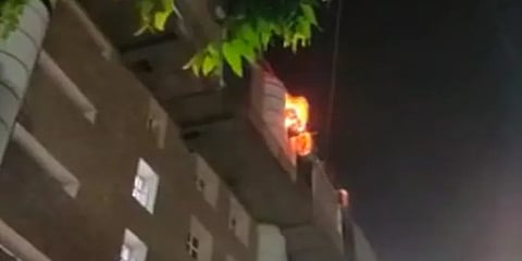 ದೆಹಲಿ ಏಮ್ಸ್ ಕಟ್ಟಡದಲ್ಲಿ ಬೆಂಕಿ
