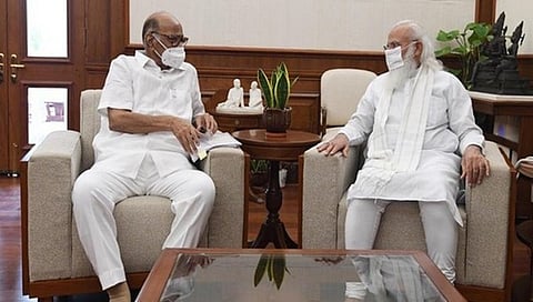 ಶರದ್ ಪವಾರ್ ಹಾಗೂ ಪ್ರಧಾನಿ ಮೋದಿ
