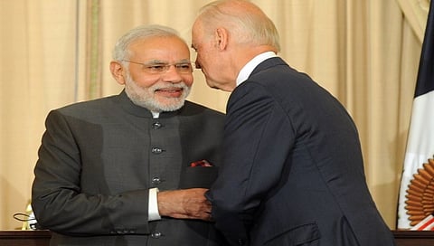 ಪ್ರಧಾನಿ ನರೇಂದ್ರ ಮೋದಿ, ಅಮೆರಿಕ ಅಧ್ಯಕ್ಷ ಜೋ- ಬೈಡನ್