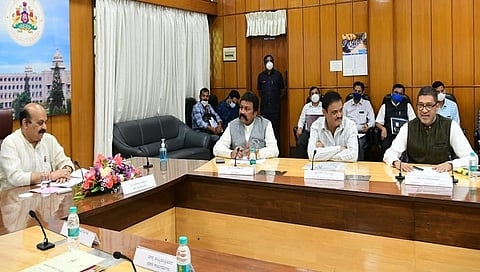 ರೈತರ ಆದಾಯ ದ್ವಿಗುಣಗೊಳಿಸಲು ಕೇಂದ್ರ ಸರ್ಕಾರ ರಚನೆ ಮಾಡಿರುವ ಉನ್ನತಾಧಿಕಾರ ಸಮಿತಿಯೊಂದಿಗೆ ಸಭೆ ನಡೆಸಿ ರೈತರ ಆದಾಯ ದ್ವಿಗುಣದ ಕಾರ್ಯತಂತ್ರದ ಕುರಿತು ಚರ್ಚಿಸಿದ ಸಿಎಂ ಬಸವರಾಜ ಬೊಮ್ಮಾಯಿ