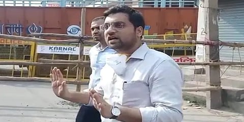 ಉಪ ವಿಭಾಗಾಧಿಕಾರಿ ಆಯುಷ್ ಸಿನ್ಹಾ,