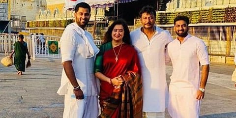 ಅಭಿಷೇಕ್ - ಸುಮಲತಾ - ದರ್ಶನ್