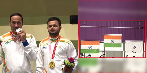 ಚಿನ್ನ ಗೆದ್ದ ಮನೀಶ್ ನರ್ವಾಲ್, ಬೆಳ್ಳಿಗೆ ತೃಪ್ತಿ ಪಟ್ಟುಕೊಂಡ ಸಿಂಗರಾಜ್