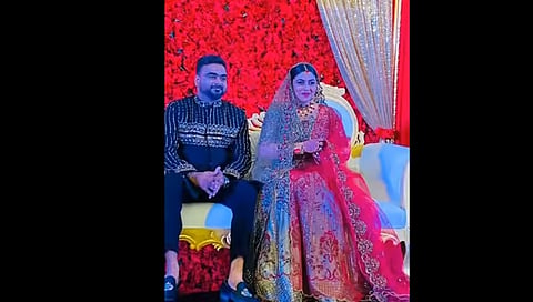 ಶಮ್ನಾ ಕಾಸಿಮ್ ಹಾಗೂ ಅವರ ಪತಿ ಶನಿದ್ ಆಸಿಫ್ ಅಲಿ