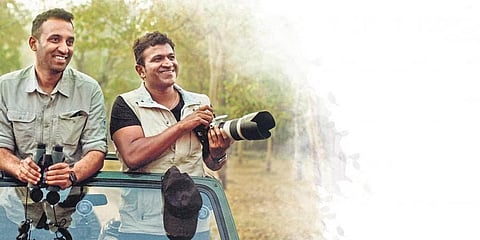ಅಮೋಘವರ್ಷ ಮತ್ತು ಪುನೀತ್ ರಾಜ್ಕುಮಾರ್
