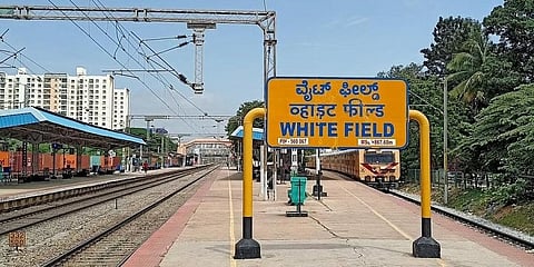 ವೈಟ್ಫೀಲ್ಡ್ ರೈಲ್ವೇ ನಿಲ್ದಾಣ.