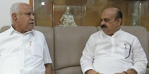 ಬಿ ಎಸ್ ಯಡಿಯೂರಪ್ಪ-ಬಸವರಾಜ ಬೊಮ್ಮಾಯಿ