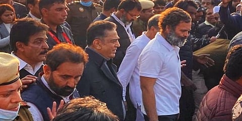 ರಾಹುಲ್ ಗಾಂಧಿ ಅವರೊಂದಿಗೆ ಕಮಲ್ ಹಾಸನ್