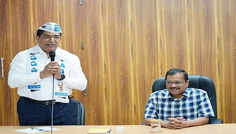 ಭಾಸ್ಕರ್ ರಾವ್ ಮತ್ತು ಅರವಿಂದ್ ಕೇಜ್ರಿವಾಲ್