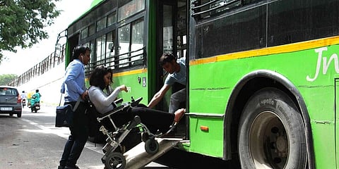 ವಿಶೇಷ ಚೇತನ ಸ್ನೇಹಿ ಬಸ್ ವ್ಯವಸ್ಥೆ (ಸಂಗ್ರಹ ಚಿತ್ರ)
