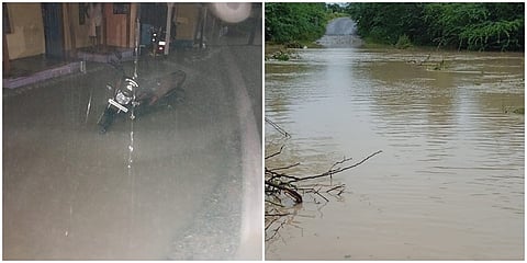 ಧಾರವಾಡ ಮತ್ತು ಗದಗದ ಮಳೆಯ ಚಿತ್ರಣ