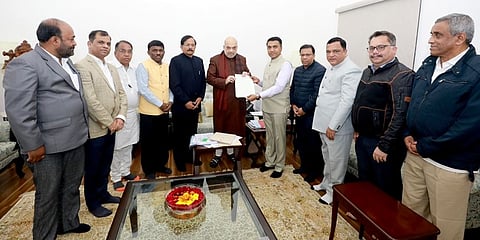 ಅಮಿತ್ ಶಾ ಜೊತೆ ಗೋವಾ ಸಿಎಂ ನಿಯೋಗ ಮಾತುಕತೆ