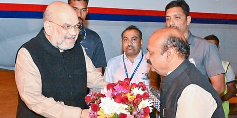 ಅಮಿತ್ ಶಾ-ಸಿಎಂ ಬಸವರಾಜ ಬೊಮ್ಮಾಯಿ