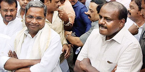 ಎಚ್ ಡಿ ಕುಮಾರಸ್ವಾಮಿ ಮತ್ತು ಸಿದ್ದರಾಮಯ್ಯ
