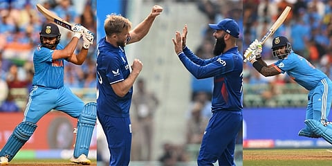 ಇಂಗ್ಲೆಂಡ್ ಬೌಲರ್ ಗಳ ಎದುರು ಪರದಾಡಿದ ಭಾರತ