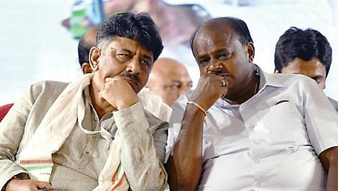 Dk shivakumar And Hd kumaraswamy