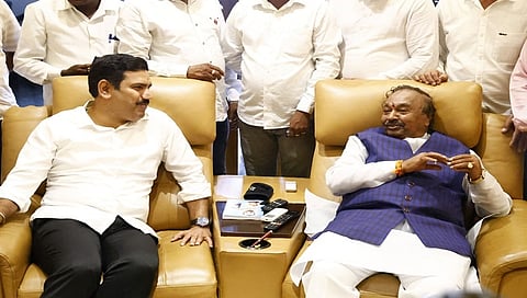 ವಿಜಯೇಂದ್ರ ಮತ್ತು ಈಶ್ವರಪ್ಪ
