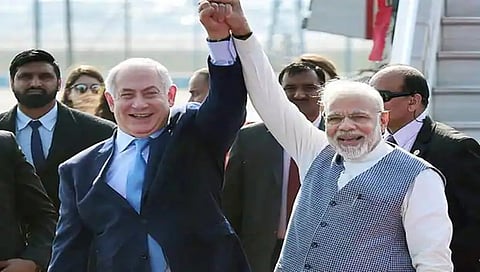 ಬೆಂಜಮಿನ್ ನೆತನ್ಯಾಹು-ಪ್ರಧಾನಿ ಮೋದಿ