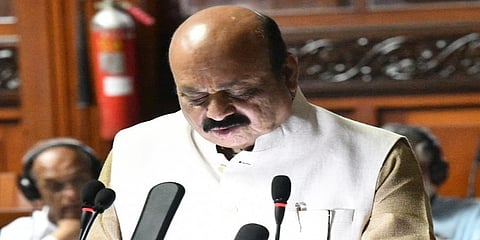 ಬಜೆಟ್ ಮಂಡಿಸುತ್ತಿರುವ ಸಿಎಂ ಬೊಮ್ಮಾಯಿ