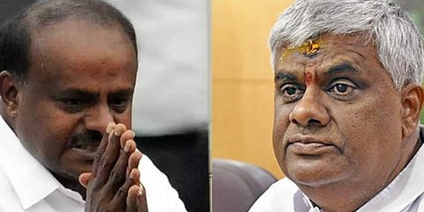 ಕುಮಾರಸ್ವಾಮಿ- ರೇವಣ್ಣ