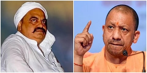 ಅತೀಕ್ ಅಹ್ಮದ್- ಯುಪಿ ಸಿಎಂ ಯೋಗಿ ಆದಿತ್ಯನಾಥ್