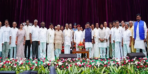 ಸಿಎಂ ಸಿದ್ದರಾಮಯ್ಯ ಸಂಪುಟದ ಸಚಿವರು
