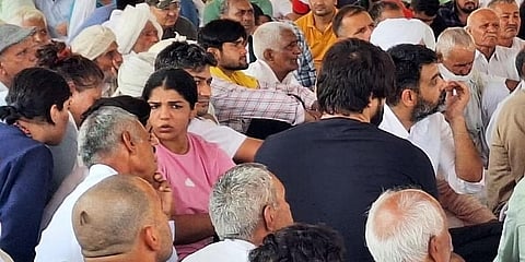 ಮಹಾಪಂಚಾಯತ್ನಲ್ಲಿ ಸಾಕ್ಷಿ ಮಲಿಕ್