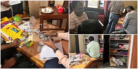 ಲೋಕಾಯುಕ್ತ ಪೊಲೀಸರ ದಾಳಿ