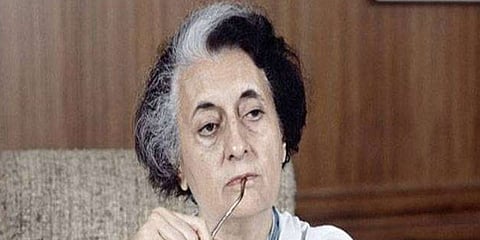 ಮಾಜಿ ಪ್ರಧಾನಿ ದಿವಂಗತ ಇಂದಿರಾ ಗಾಂಧಿ