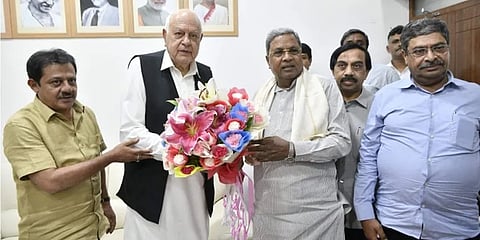 ಫಾರೂಕ್ ಅಬ್ದುಲ್ಲಾ - ಸಿದ್ದರಾಮಯ್ಯ