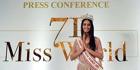 ಪತ್ರಿಕಾಗೋಷ್ಠಿಯಲ್ಲಿ ಮಿಸ್ ಇಂಡಿಯಾ ವರ್ಲ್ಡ್-2022 ವಿಜೇತೆ ಸಿನಿ ಶೆಟ್ಟಿ