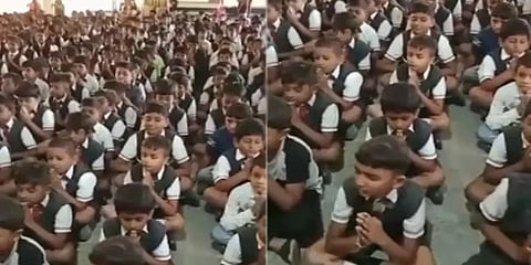 ವೈರಲ್ ವಿಡಿಯೋದ ಸ್ಕ್ರೀನ್ಶಾಟ್