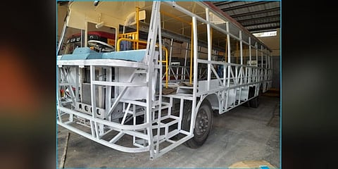 ಹಳೆಯ ಕೆಎಸ್ಆರ್ಟಿಸಿ ಬಸ್ಸಿನ ನವೀಕರಣ