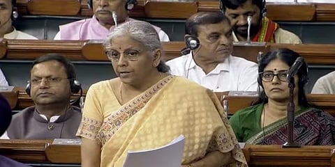 ಲೋಕಸಭೆಯಲ್ಲಿ ನಿರ್ಮಲಾ ಸೀತಾರಾಮನ್