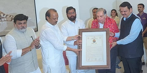 ರತನ್ ಟಾಟಾಗೆ 'ಉದ್ಯೋಗ ರತ್ನ' ಪ್ರಶಸ್ತಿ ಪ್ರದಾನ